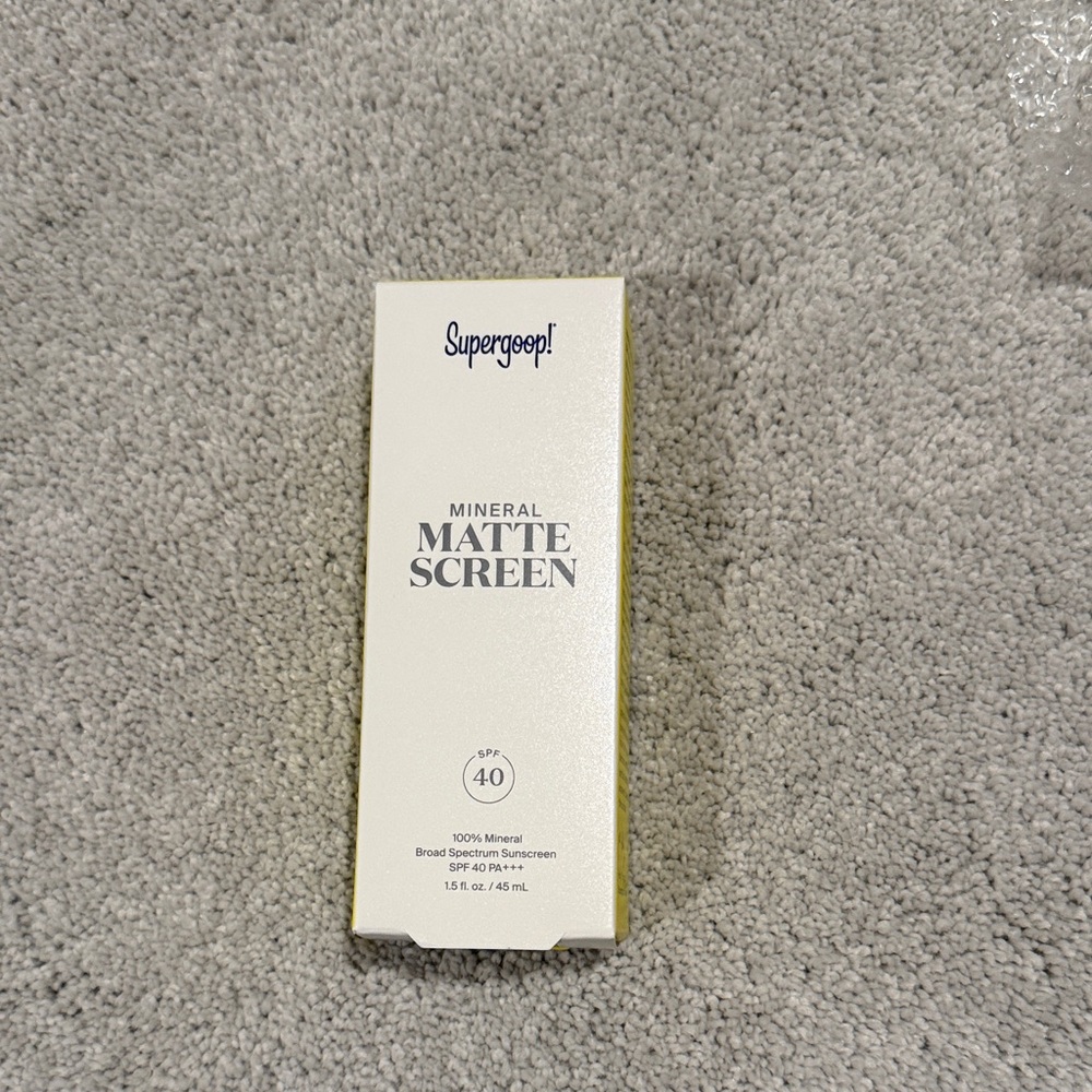 Supergoop! Mineral Matte Screen SPF 40 - Cream